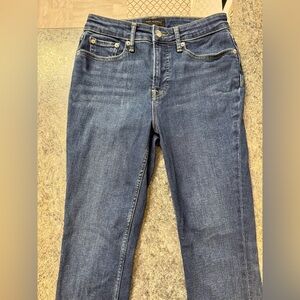 Free assembly Dark Wash Skinny Jeans